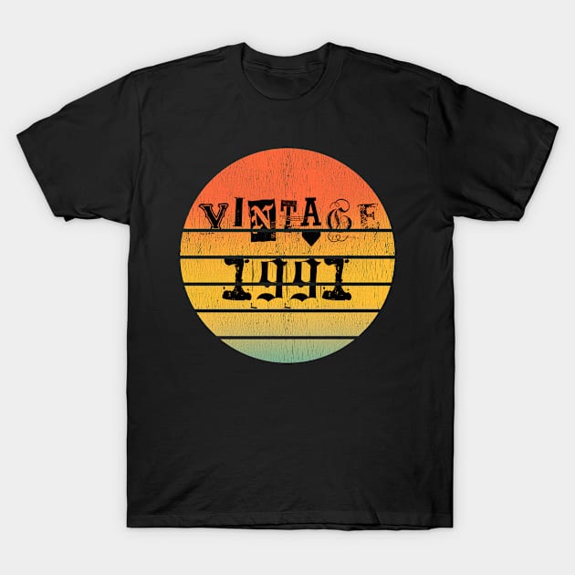 Vintage 1991 T-Shirt by Dieowl